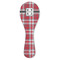 Red & Gray Plaid Spoon Rest Trivet - FRONT
