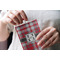 Red & Gray Plaid Stainless Steel Flask - LIFESTYLE 1