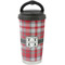 Red & Gray Plaid Stainless Steel Coffee Tumbler (Personalized)