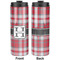 Red & Gray Plaid Stainless Steel Tumbler - Apvl