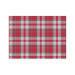 Red & Gray Plaid Tissue Paper Sheets - Medium - Heavyweight