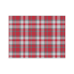 Red & Gray Plaid Tissue Paper Sheets - Medium - Lightweight