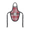 Red & Gray Plaid Bottle Apron (Personalized)