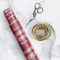 Red & Gray Plaid Wrapping Paper Rolls - Lifestyle 1