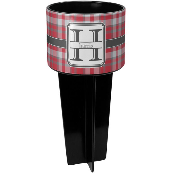 Red & Gray Plaid spiker_black_apvl