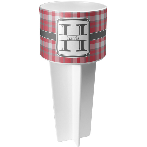 Red & Gray Plaid spiker_white_apvl