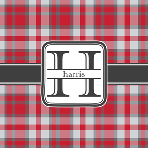 Red & Gray Plaid