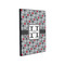 Red & Gray Polka Dots 11x14 Wood Print - Angle View