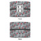 Red & Gray Polka Dots 12" Drum Lampshade - APPROVAL (Fabric)