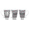 Red & Gray Polka Dots 12 Oz Latte Mug - Approval