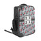 Red & Gray Polka Dots 15" Backpack - ANGLE VIEW