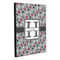 Red & Gray Polka Dots 20x24 Wood Print - Angle View