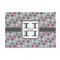 Red & Gray Polka Dots 4'x6' Indoor Area Rugs - Main