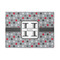Red & Gray Polka Dots 5'x7' Indoor Area Rugs - Main