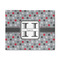 Red & Gray Polka Dots 8'x10' Indoor Area Rugs - Main
