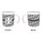 Red & Gray Polka Dots Acrylic Kids Mug (Personalized) - APPROVAL