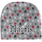 Red & Gray Polka Dots Baby Hat Beanie