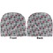 Red & Gray Polka Dots Baby Hat Beanie - Approval