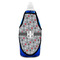 Red & Gray Polka Dots Bottle Apron - Soap - FRONT