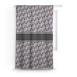 Red & Gray Polka Dots Curtain