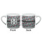 Red & Gray Polka Dots Espresso Cup - 6oz (Double Shot) (APPROVAL)