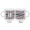 Red & Gray Polka Dots Espresso Cup - Apvl