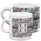 Red & Gray Polka Dots Espresso Mugs - Main Parent