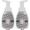 Red & Gray Polka Dots Foam Soap Bottle Approval - White
