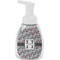 Red & Gray Polka Dots Foam Soap Bottle - White