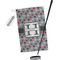 Red & Gray Polka Dots Golf Gift Kit (Full Print)
