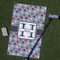Red & Gray Polka Dots Golf Towel Gift Set - Main