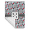 Red & Gray Polka Dots House Flags - Single Sided - FRONT FOLDED