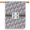 Red & Gray Polka Dots House Flags - Single Sided - PARENT MAIN