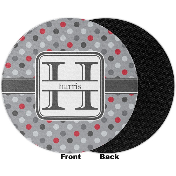 Red & Gray Polka Dots Jar Opener - Apvl