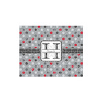 Red & Gray Polka Dots 110 pc Jigsaw Puzzle (Personalized)