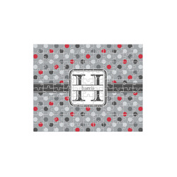 Red & Gray Polka Dots 110 pc Jigsaw Puzzle (Personalized)
