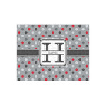 Red & Gray Polka Dots 252 pc Jigsaw Puzzle (Personalized)