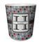 Red & Gray Polka Dots Plastic Tumbler 6oz (Personalized)
