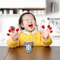 Red & Gray Polka Dots Kids Cup - LIFESTYLE 1 (girl)