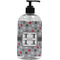 Red & Gray Polka Dots Large Liquid Dispenser (16 oz)