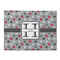 Red & Gray Polka Dots Microfiber Screen Cleaner (Personalized)