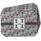 Red & Gray Polka Dots Octagon Placemat - Composite (MAIN)