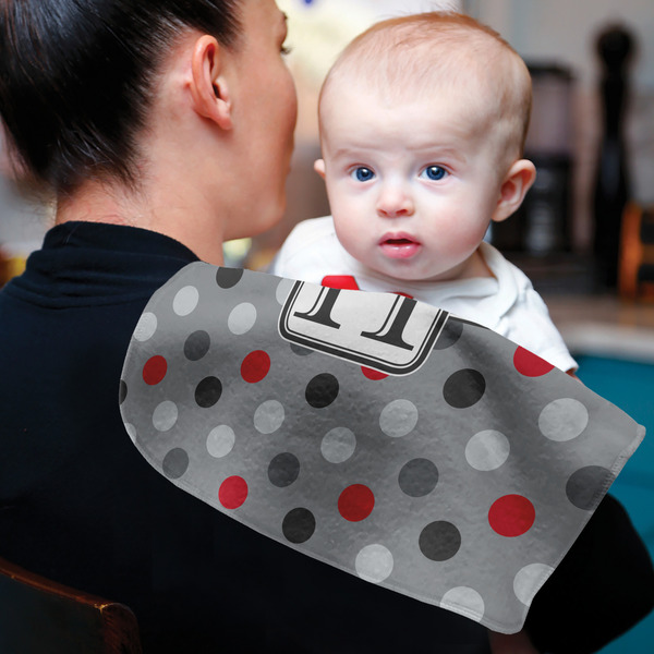 Red & Gray Polka Dots Old Burp - Lifestyle