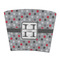 Red & Gray Polka Dots Party Cup Sleeve - without bottom (Personalized)