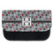 Red & Gray Polka Dots Pencil Case - Front