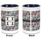 Red & Gray Polka Dots Pencil Holder - Blue - approval