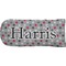 Red & Gray Polka Dots Putter Cover (Front)