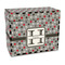 Red & Gray Polka Dots Recipe Box - Full Color - Front/Main