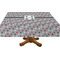 Red & Gray Polka Dots Tablecloths (Personalized)