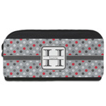 Red & Gray Polka Dots Shoe Bag (Personalized)